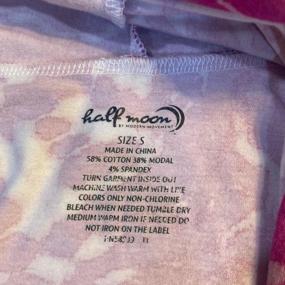 Pink Tie-Dye Open-Front Swim Coverup Cardigan - Picture 4 of 4